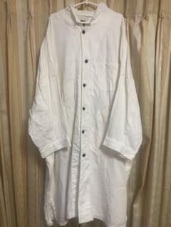 KLASICA クラシカ　ステンカラーコート　リネン　ロングシャツ　XLサイズ KLASICA クラシカ ステンカラーコート リネン ロングシャツ XLサイズ