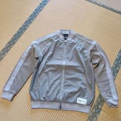 【新品未使用】RETRO ENGINE ジップアップブルゾン グレーのサムネイル