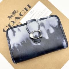COACH☆新品】タビー ミディアム ウォレット・タイ ダイ プリント