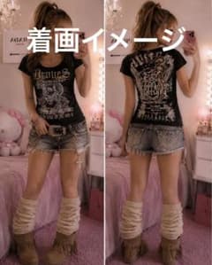 Draves スカル ドクロ ヒョウ柄 平成 ギャル y2k グランジ - メルカリ