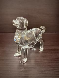 Baccarat クリスタル製 干支犬の置物 - メルカリ