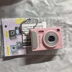 画面が光る！ デジタルカメラフォトフレーム マスコット ピンク ガチャ カメラのサムネイル