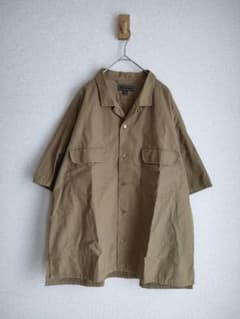 8038-00-11005 コットンオープンカラーシャツ 8038-00-11005 コットンオープンカラーシャツ - メルカリ