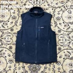 Patagonia シンチラ フリースベスト 紺 M 19年製