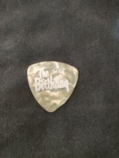 チバユウスケ 本人使用 ピック The Birthday チバにもらったピック チバユウスケ ギター ピック The Birthday