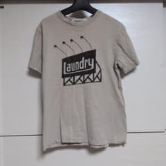 Laundry 半袖Tシャツ ベージュ 古着のサムネイル