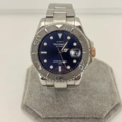 TECHNOS　動作品　テクノス　メンズ腕時計　サファイアガラス　立体ベゼル TECHNOS 動作品 テクノス メンズ腕時計 サファイアガラス 立体ベゼル