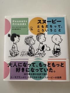 【さらに値下げしました】スヌーピー ともだちってこういうことのサムネイル