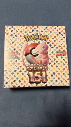 【BOX】強化拡張パック ポケモンカード151のサムネイル