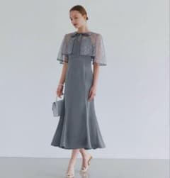 値下げ！leja スパンコールビジューボレロマーメイドワンピース成人式