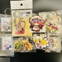 東方Project キーホルダー 缶バッジ グッズ まとめ売り - メルカリ