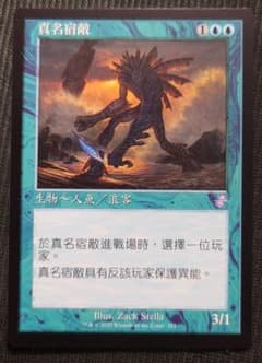 mtg 超稀少 中国語版 旧枠 真名宿敵 真の名の宿敵 tsr - メルカリ