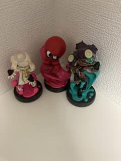 スプラトゥーン amiibo ヒメ イイダ タコまとめ売り 美品のサムネイル