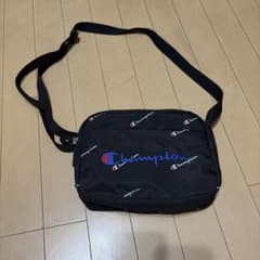 Champion 総柄 ショルダーバッグ ブラックのサムネイル