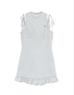 andmary Ann stripe mini dress blueのサムネイル