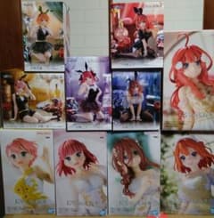五等分の花嫁 フィギュア まとめ売り 10点セット - メルカリ