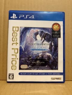 PS4 몬스터 헌터 월드 아이스 본 마스터 에디션