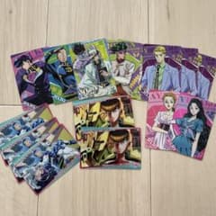 9/29まで】ジョジョ4部 ウエハース カード 9種 15枚セット - メルカリ