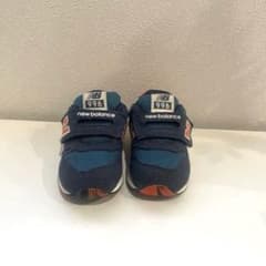 12.5㎝　New Balance 996 ベビーシューズ ネイビー/オレンジのサムネイル