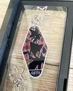 알래스터 아크릴 키홀더 하즈빈호텔 2개 세트 Alastor