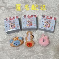 bt21 BTS 봉제인형 배지 dreamy sweets 3개 세트