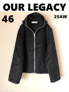 25AW Our Legacyモヘア パーカー 46 25AW【新品】OUR LEGACY アワーレガシー モヘアジップ パーカー46