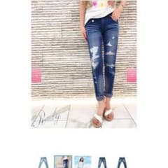 【10/31までの期間限定価格】Rady♡鬼美脚クラッシュデニムのサムネイル