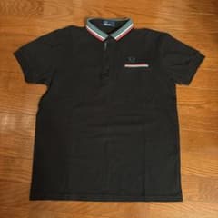 Fred Perry ポロシャツ ブラック FRED PERRY ティップライン ブラック ポロシャツ M F1143 - メルカリ