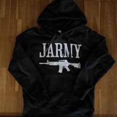 JARMY LOGO HOODIE BLACK XS - メルカリ