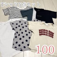 半袖Tシャツ 5枚セット 100 男の子 女の子 保育園 着 夏服のサムネイル