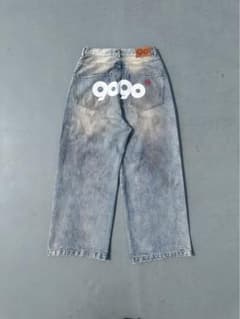 9090 バルーンパンツ デニムLサイズのサムネイル