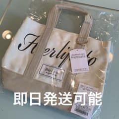 新品未使用 Herlipto 限定トートバッグ アイボリー 1個 - メルカリ