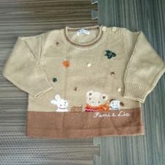 ファミリア ニット セーター 90cmのサムネイル