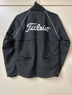 美品✨ タイトリスト メンズ レインウェア 上下セット ブラック S