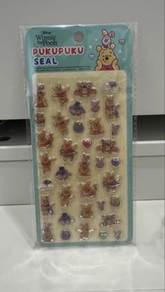 Winnie the Pooh PUKUPUKUシールのサムネイル