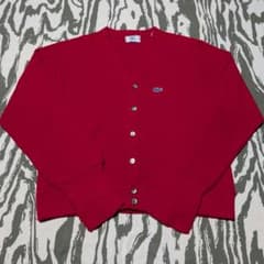 IZOD LACOSTE カーディガン レッドのサムネイル