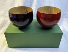 【新品未使用】 象彦 つぼみカップ 赤黒ペア漆器汁椀 夫婦椀 和食 新品未使用】 象彦 つぼみカップ 赤黒ペア漆器汁椀 夫婦椀 和食 - メルカリ