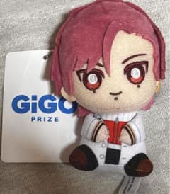 花魁坂京夜　よりかかりマスコット　ぬいぐるみ　桃源暗鬼 桃源暗鬼 withCAT アイマスク付きぬいぐるみキーホルダー／花魁