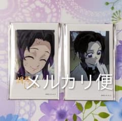 鬼滅の刃　ufotable 柱稽古編　胡蝶しのぶ　チェキ風ブロマイド　箔押し 鬼滅の刃 チェキ風ブロマイド 柱カフェ 胡蝶しのぶ 箔押し 通常 2枚