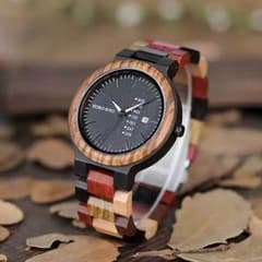 お値下げ中 ☆新品☆ 木製腕時計 bobobird  ブラックのサムネイル