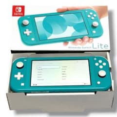 美品】Switch Lite ターコイズ 初期化済み 本体 - メルカリ