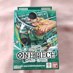 ONE PIECEカードゲーム スタートデッキ 緑 ロロノア・ゾロ 1box - メルカリ