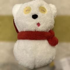[신품 태그 포함] 미니언 마스코트 밥 & 눈사람 팀 팀 레드 머플러