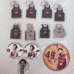 2018-25越谷アルファーズ所属 飯田鴻朗 #49 グッズセットのサムネイル