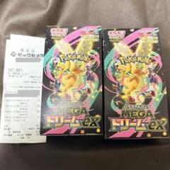 ポケモンカード7box メガドリーム ニンジャスピナー ぺりぺり無し