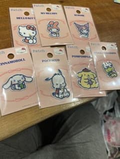 キャラクター ワッペンセット 7点のサムネイル