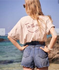 to the sea  デニムショートパンツのサムネイル