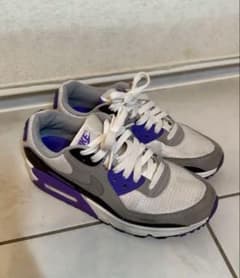 Nike Air Max 90 グレー/パープルのサムネイル
