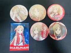 ソードアートオンライン SAO アスナ 缶バッジ - メルカリ
