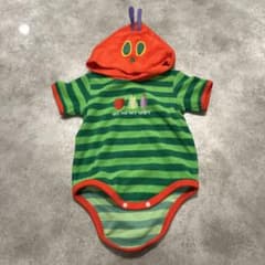 美品　はらぺこあおむし　ロンパース　70のサムネイル